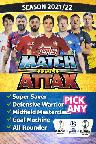 Topps match attax 2021 - attax, 2021/2022