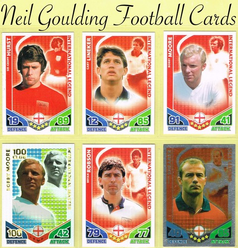 Topps match attax england - attax,