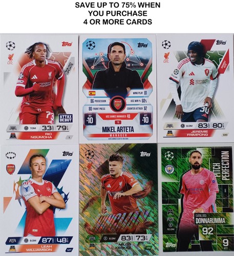 Match attax extra 2026 cards - match,