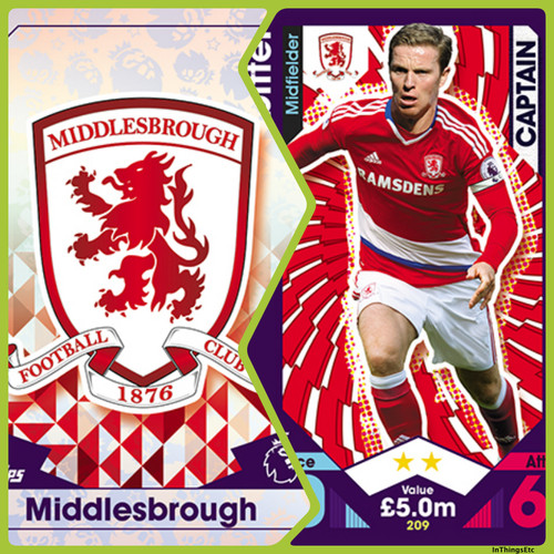 Middlesborough topps match - –,