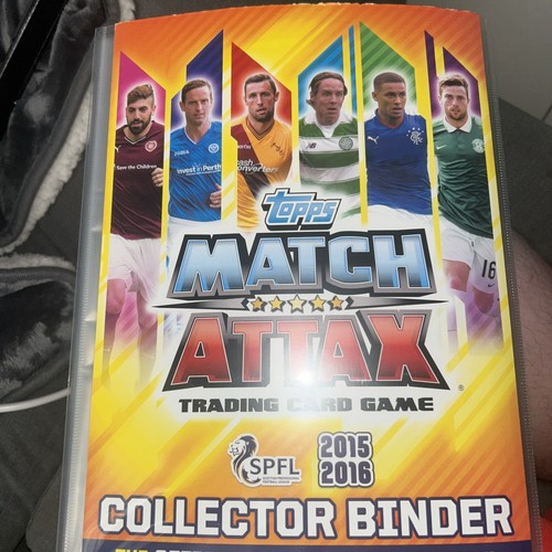 Topps spfl 2015 2016 - topps, match