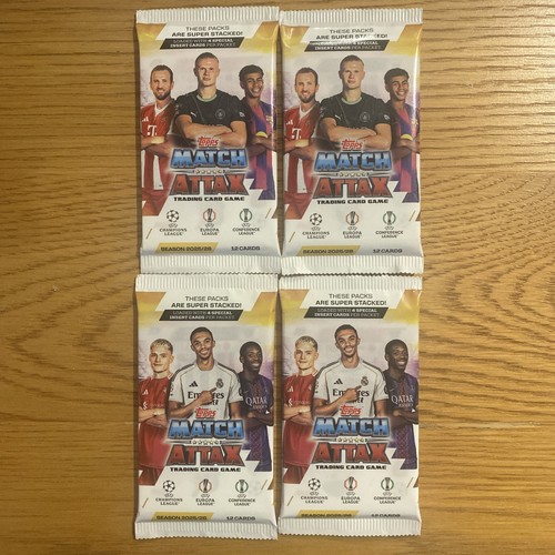 Packs match attax super - 4x,