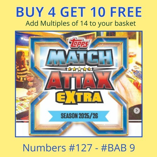 Match attax extra 2026 - match,