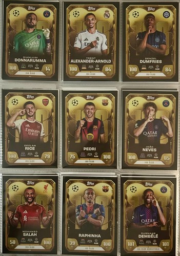 Match attax 100 club - match,