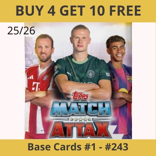 Topps match attax - match, 25/26