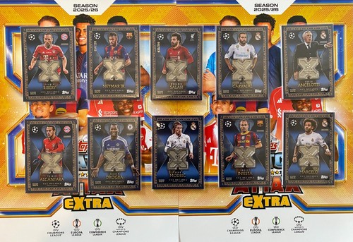 Topps match attax - extra, 25/26